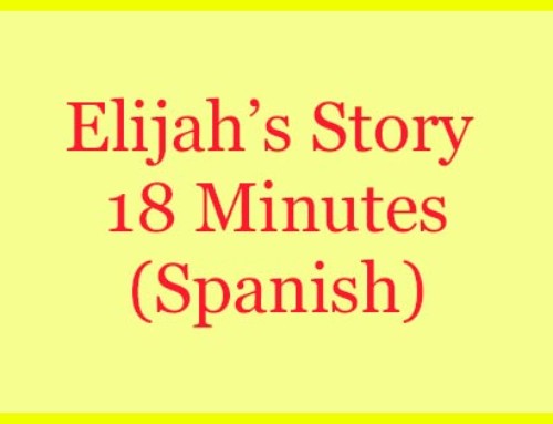 Elijahs Story 18 Minutes (Spanish)