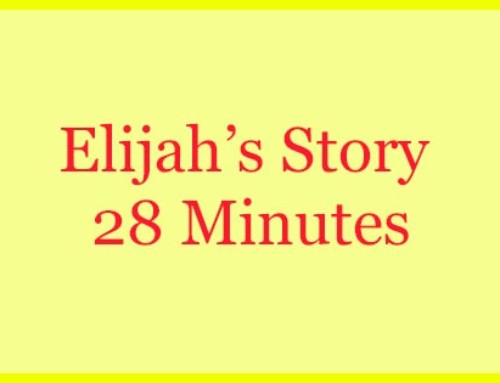 Elijahs Story 28 Minutes
