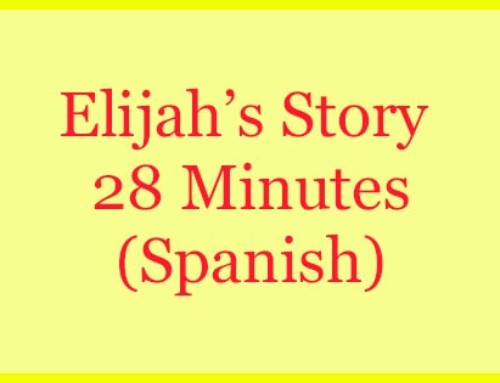 Elijahs Story 28 Minutes (Spanish)