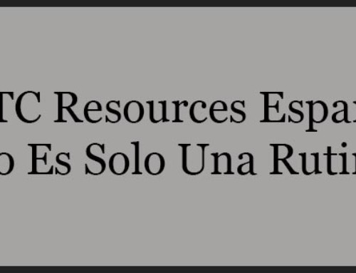 PITC Resources Espanol- No Es Solo Una Rutina